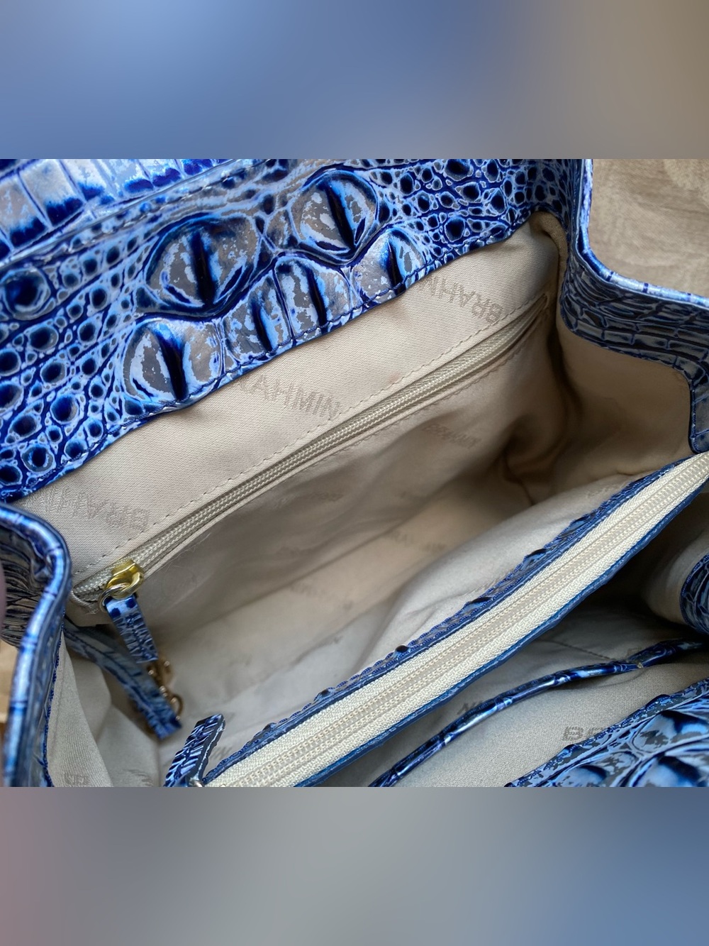 ๐๐Coastal Blue Odysea BRAHMIN MARGO Crossbody - Picture 8 of 16